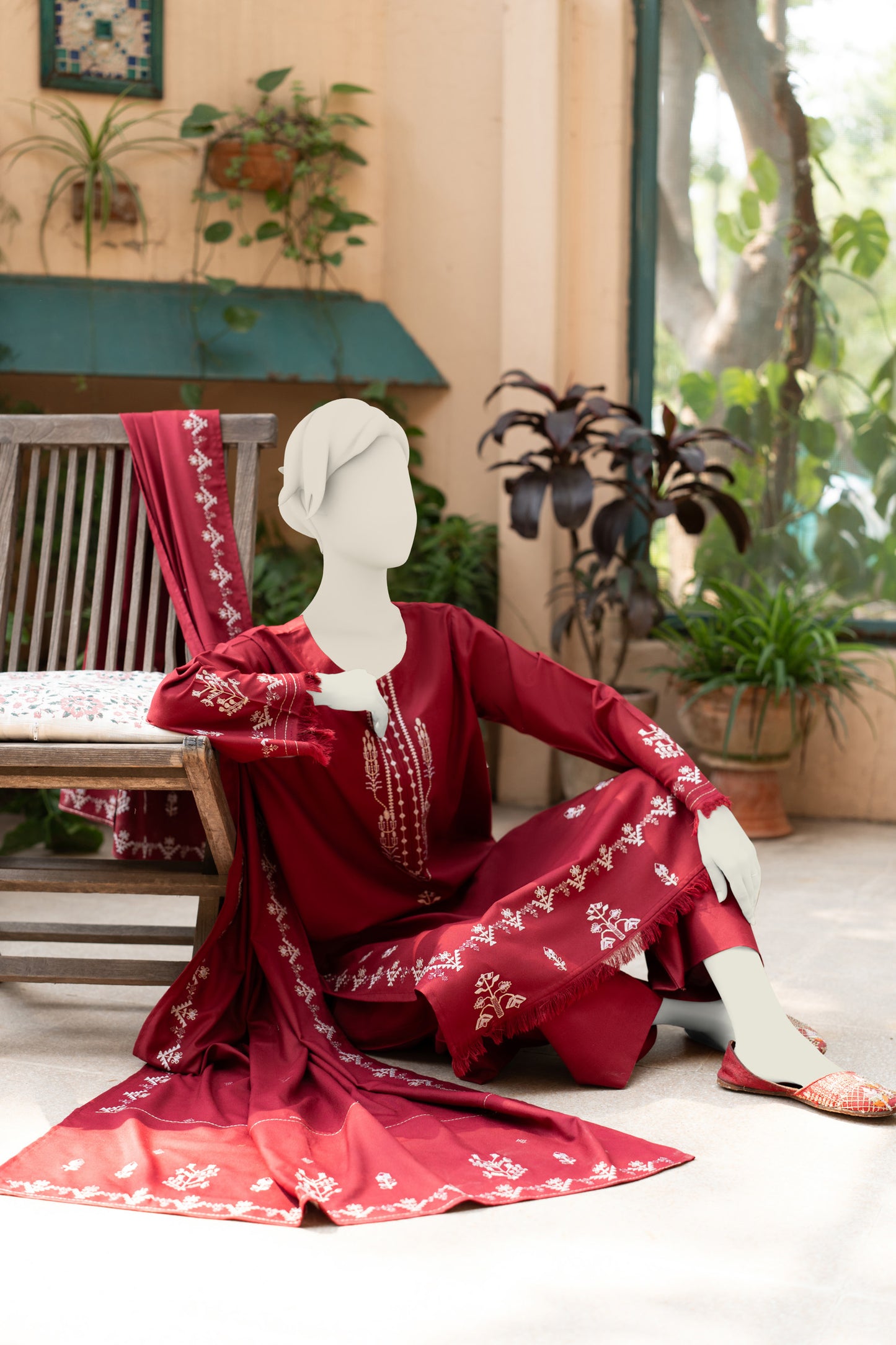 Kanwal 3pc with SHAWL