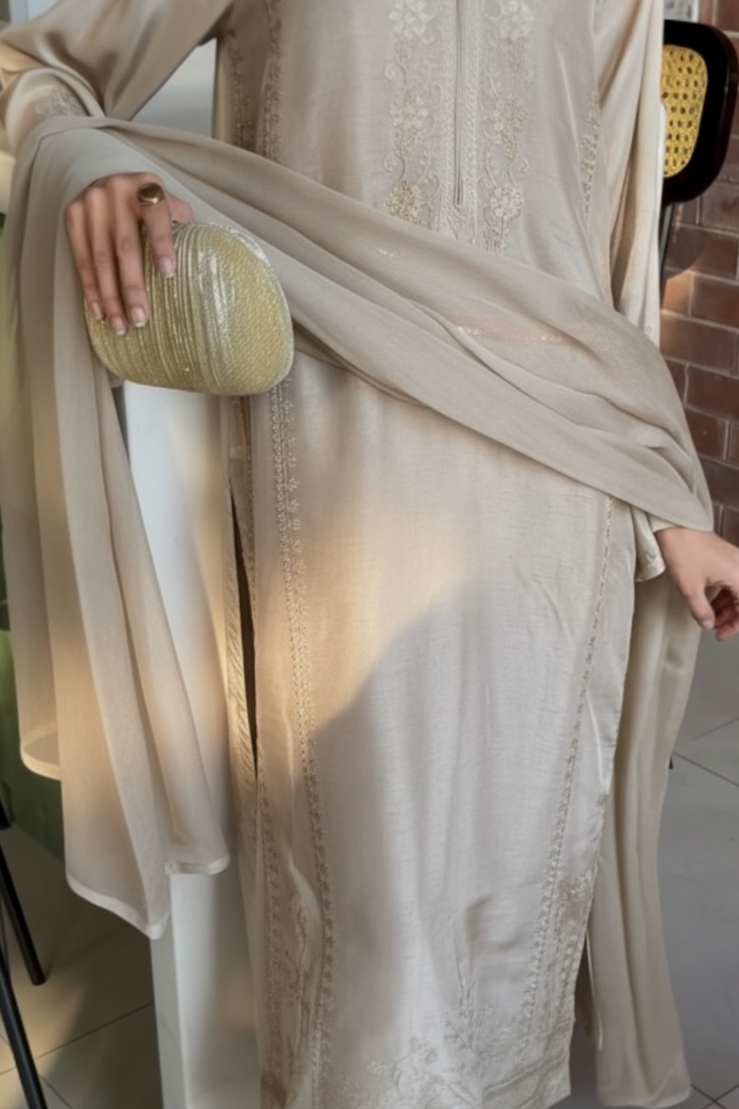 Dove - Raw Silk 3pc set