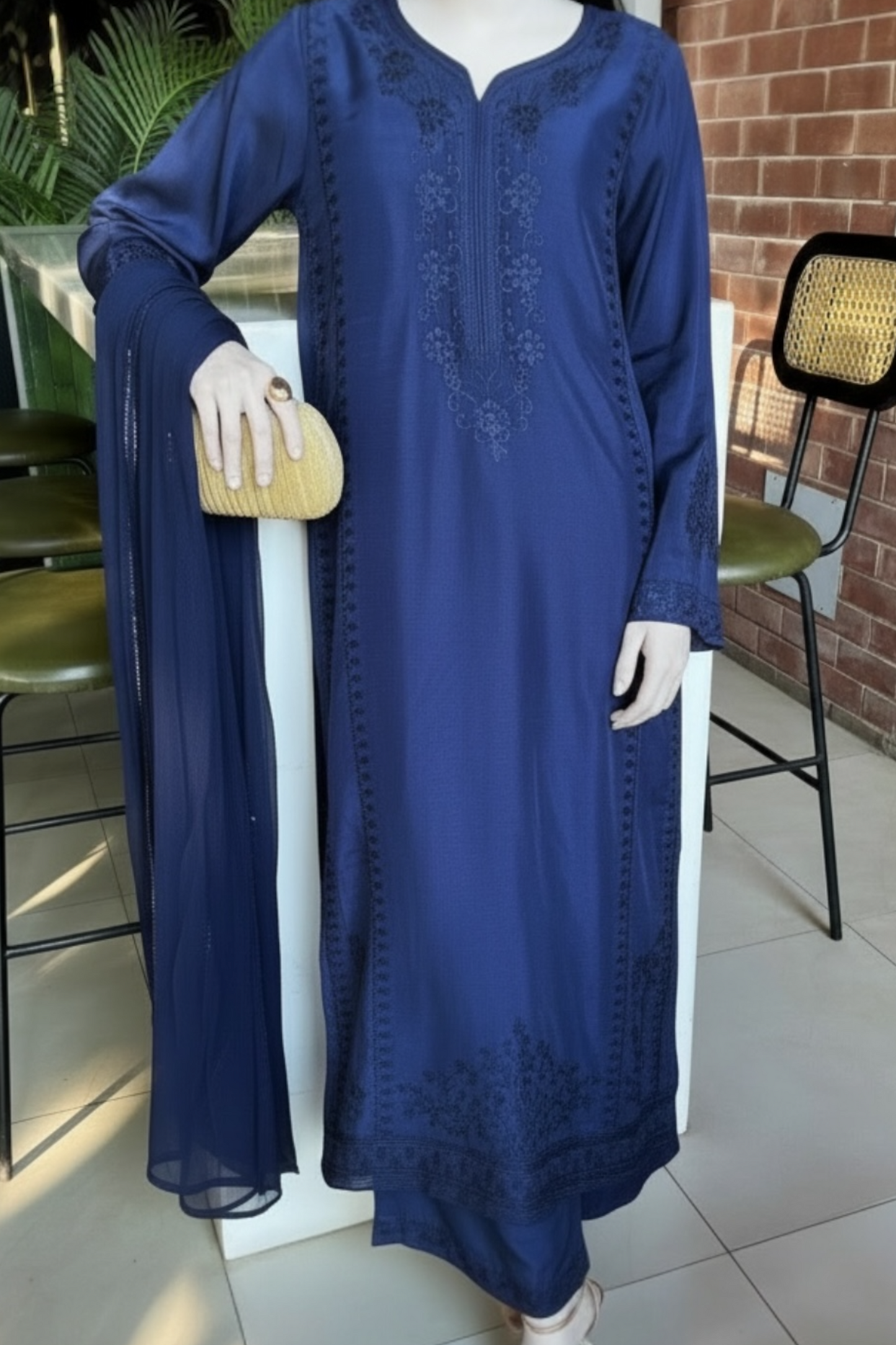 Azure - Raw Silk 3pc set