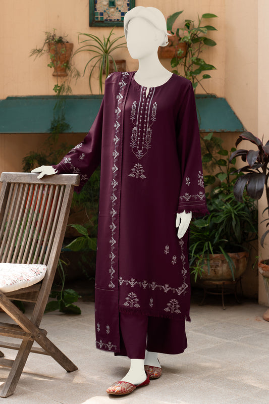 Kanwal 3pc Burgundy