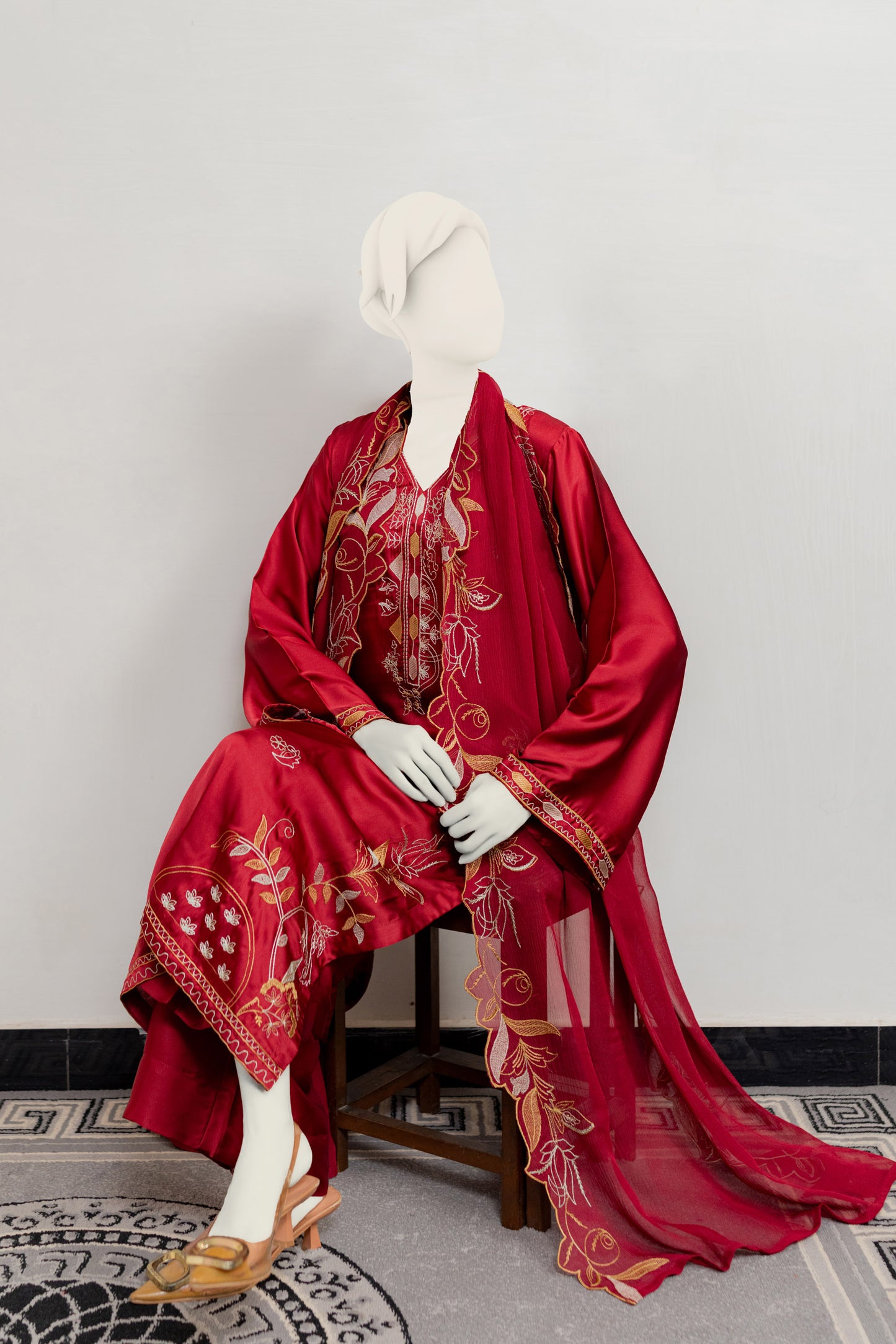 Norah - 3pc Silk
