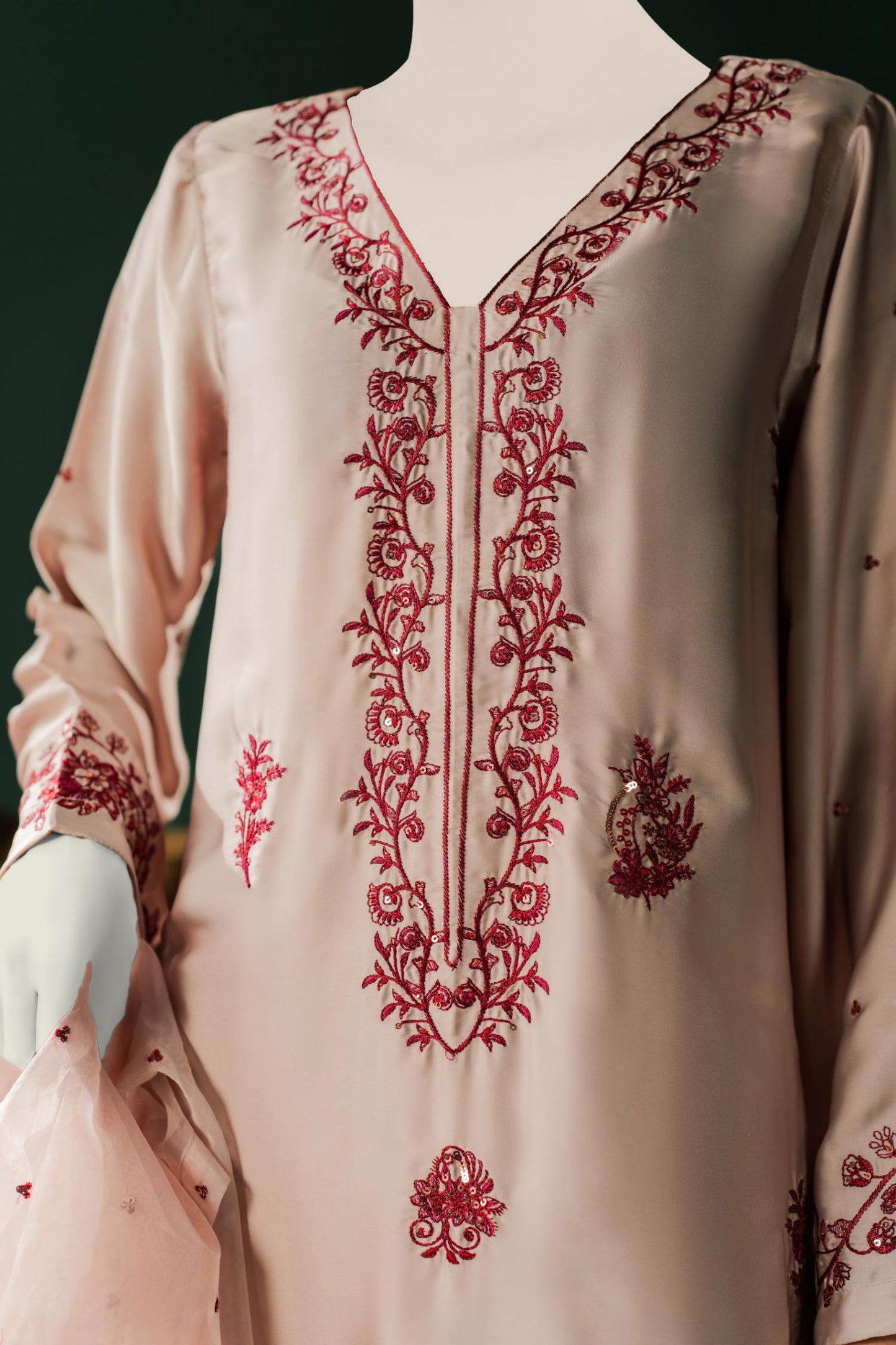 Shamoz Silk 3pc - Quick Silver