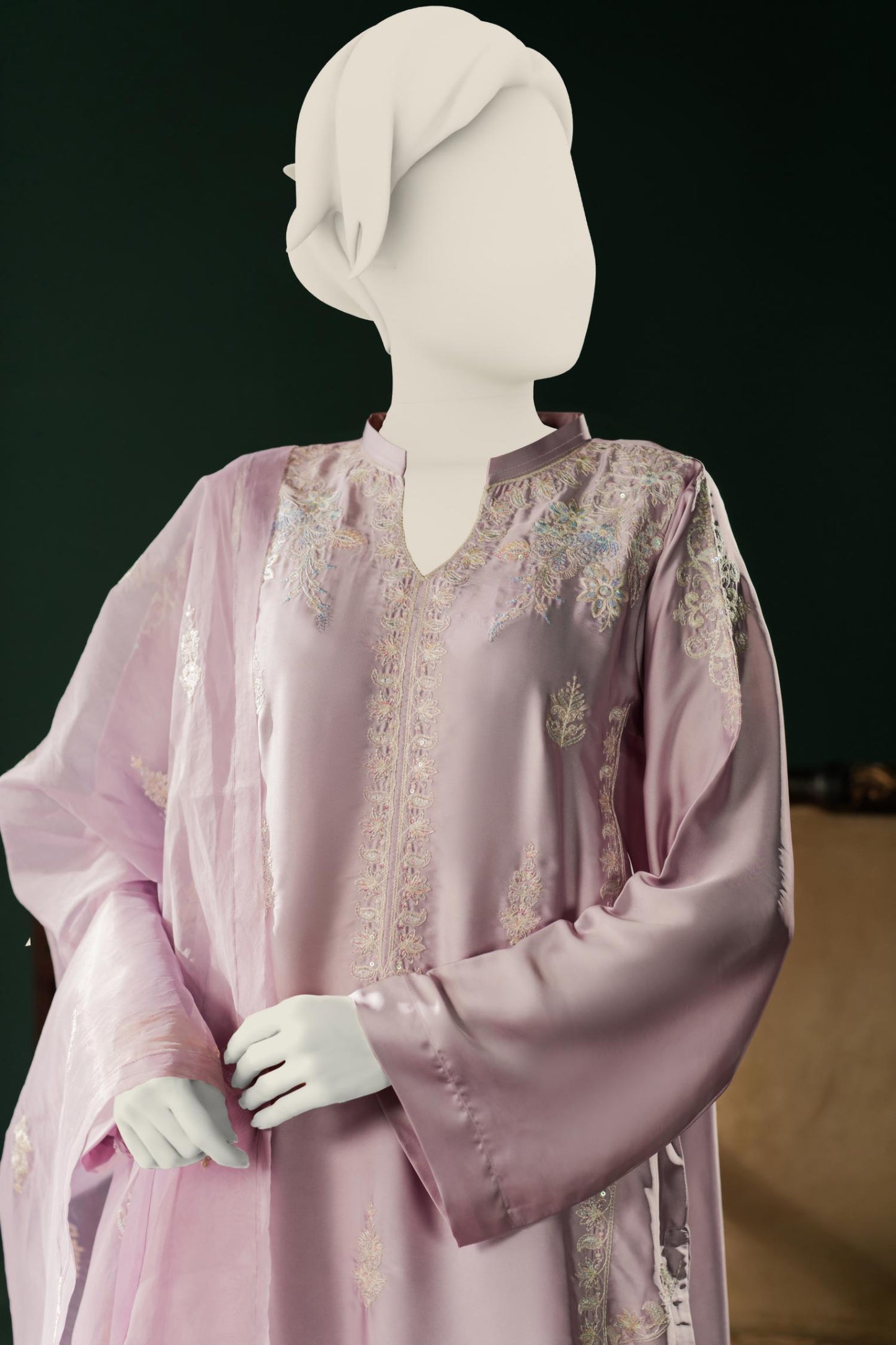 Shamoz Silk 3pc - Lilac