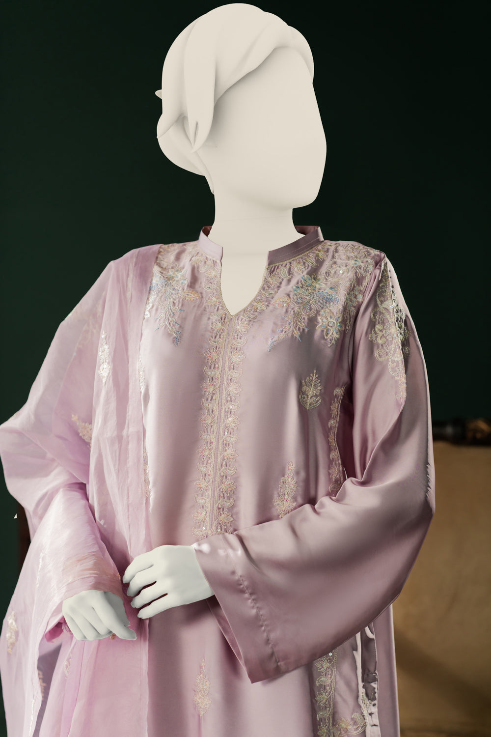 Shamoz Silk 3pc - Lilac