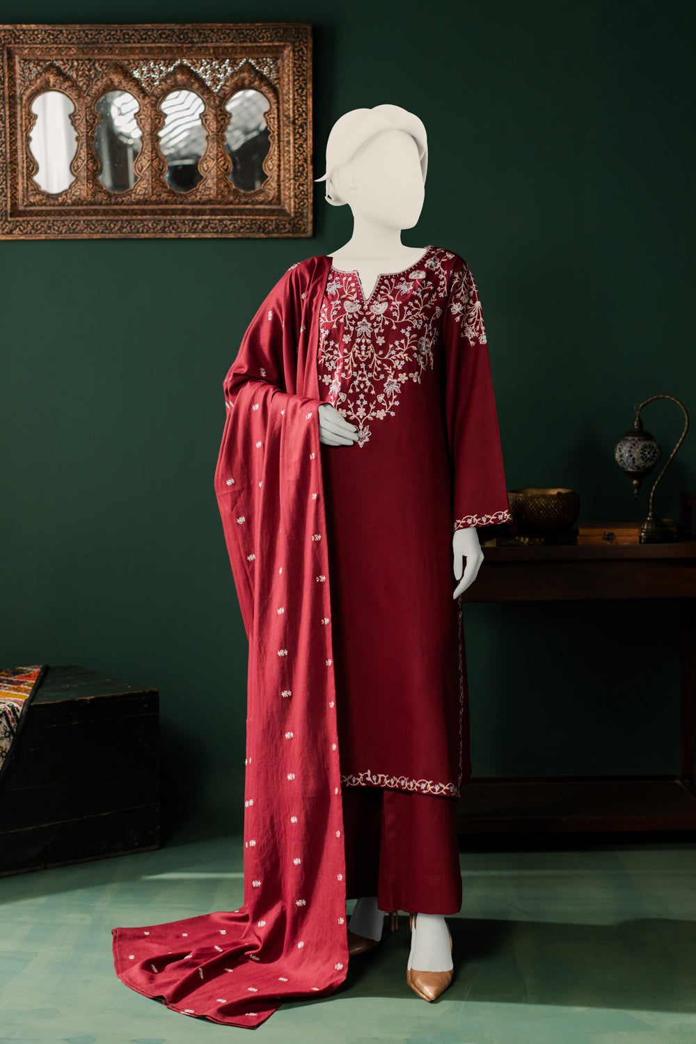 Nureh 3pc with Shawl