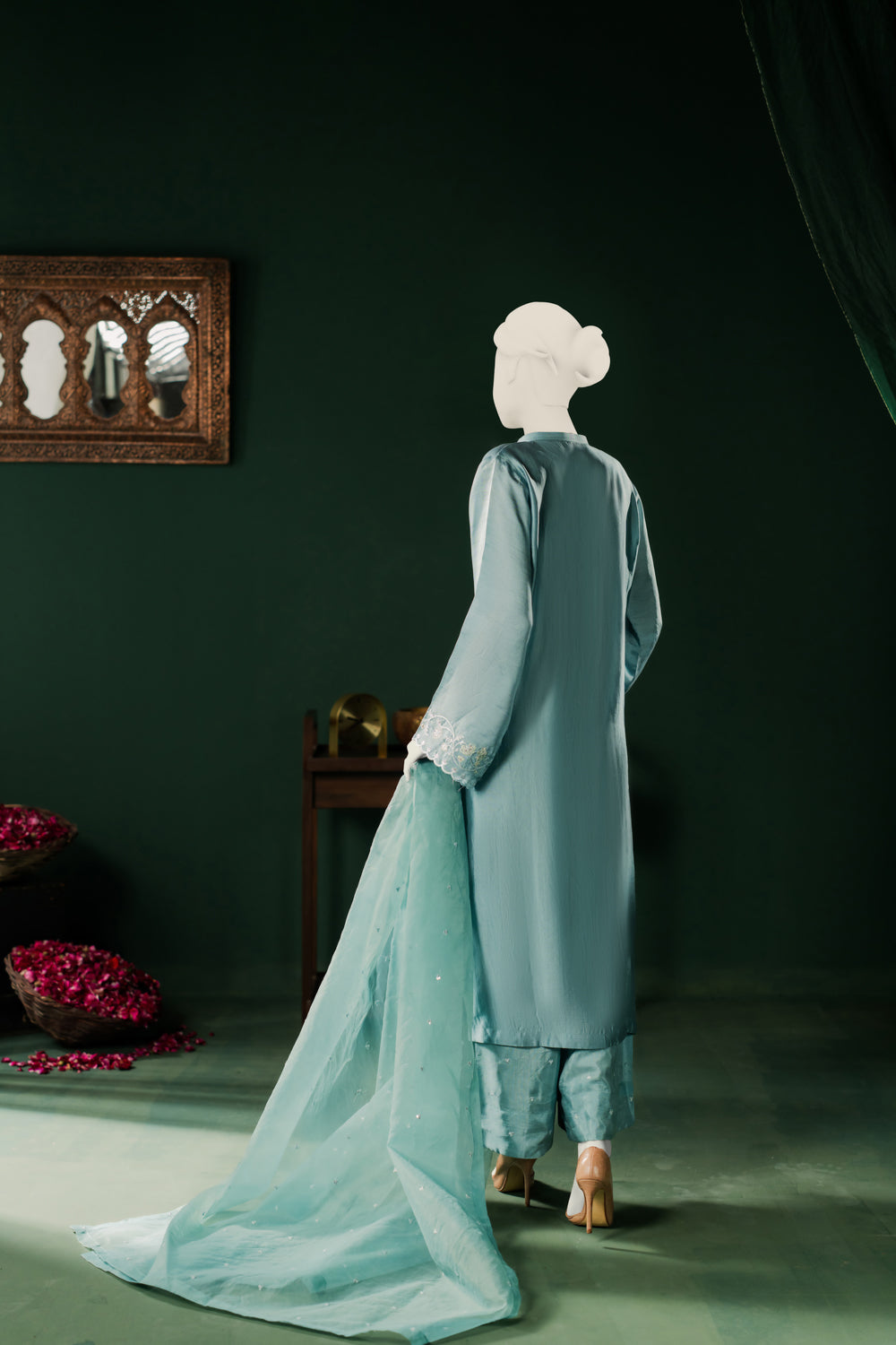 Sheesha Silk 3pc - Turquoise