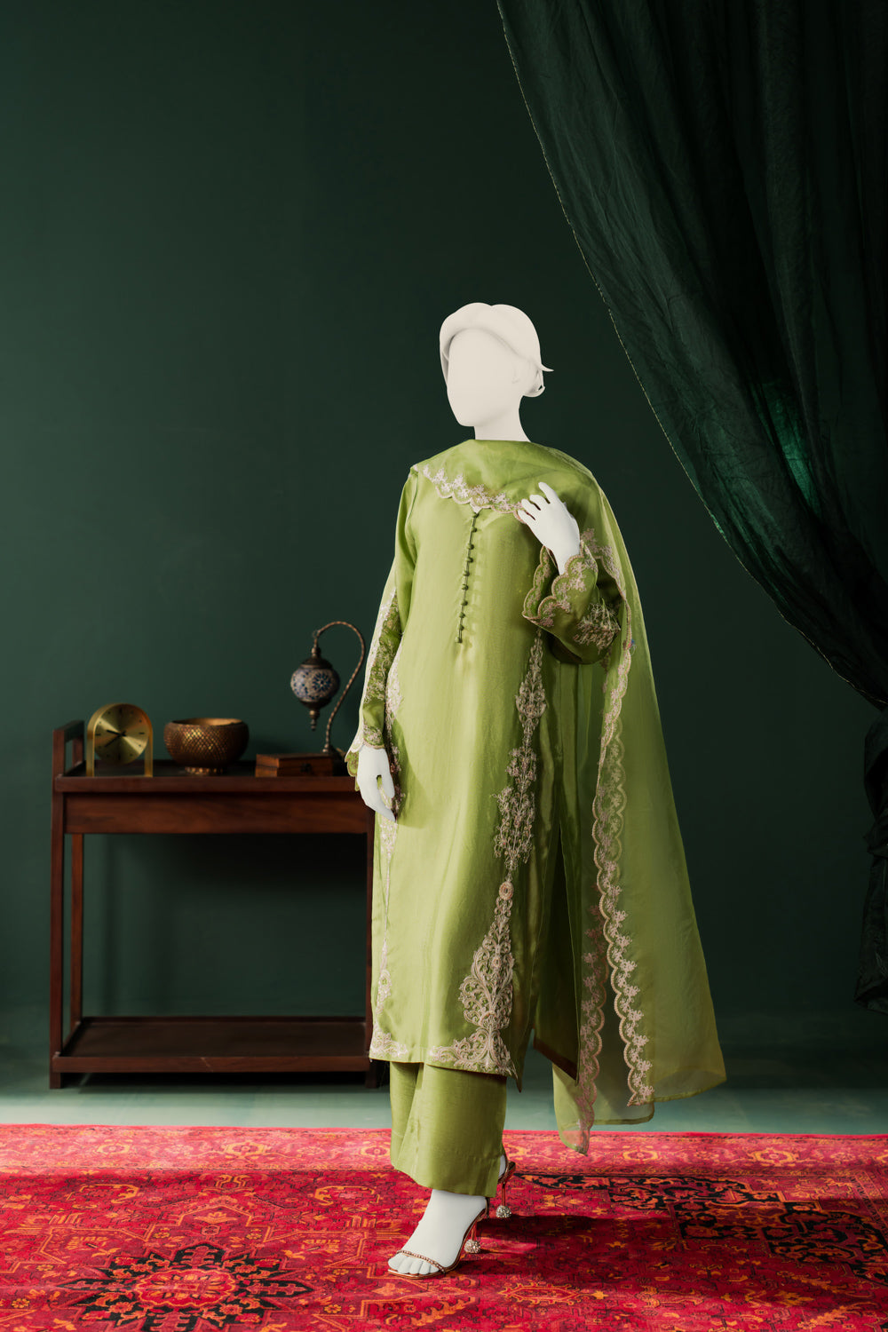 Sheesha Silk 3pc - Jade