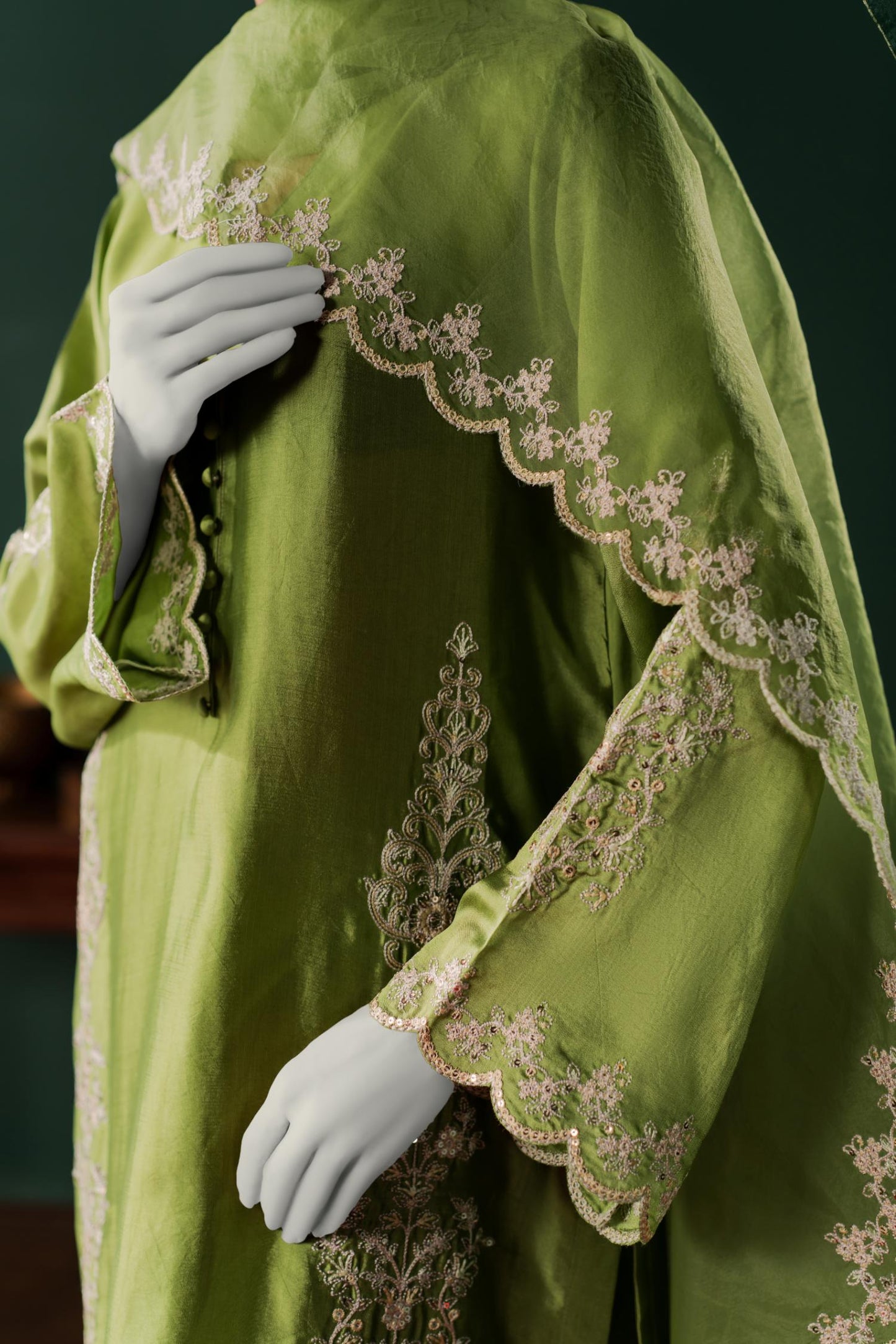 Sheesha Silk 3pc - Jade