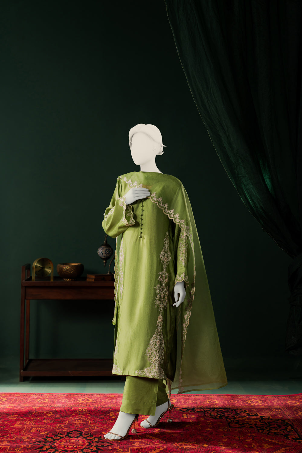 Sheesha Silk 3pc - Jade