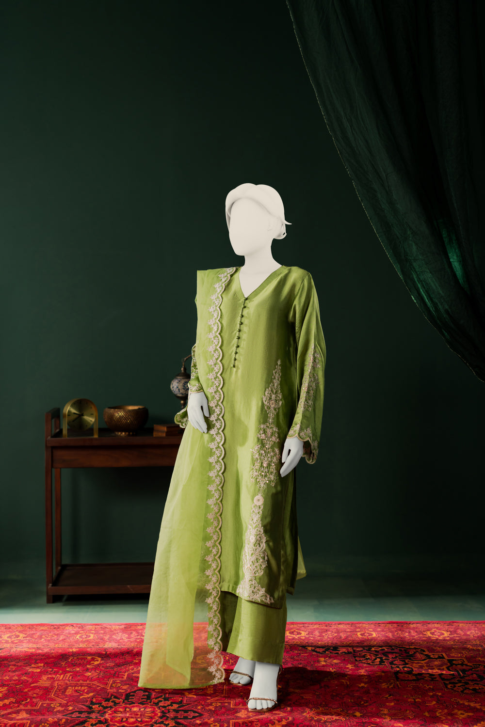 Sheesha Silk 3pc - Jade