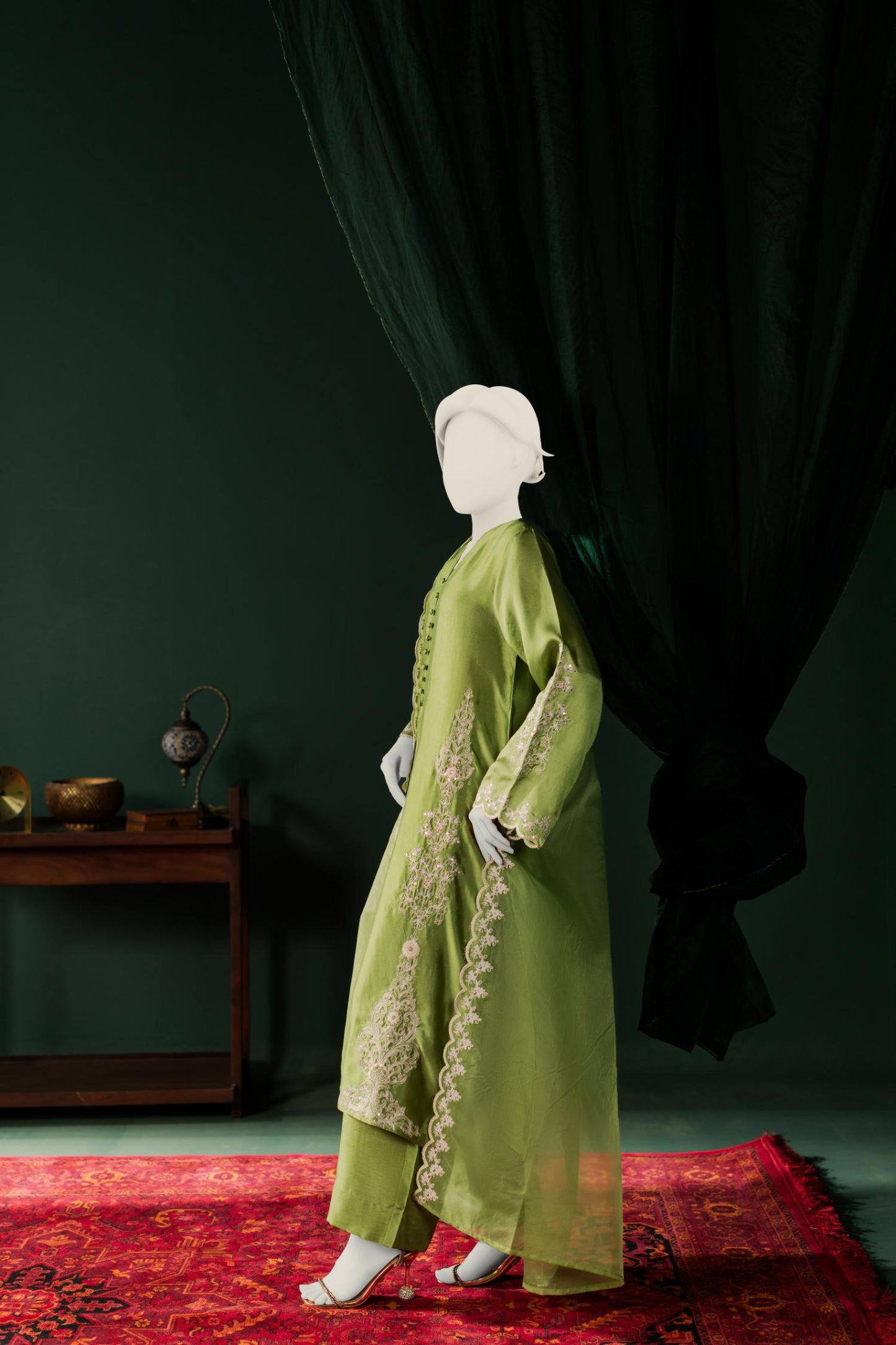 Sheesha Silk 3pc - Jade