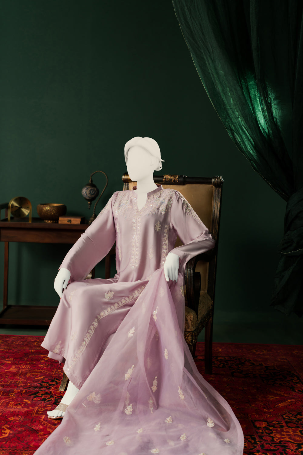 Shamoz Silk 3pc - Lilac