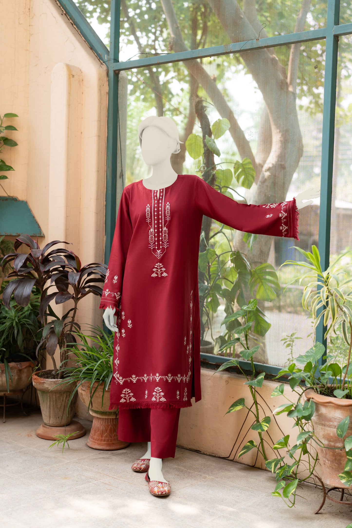 Kanwal 3pc Red